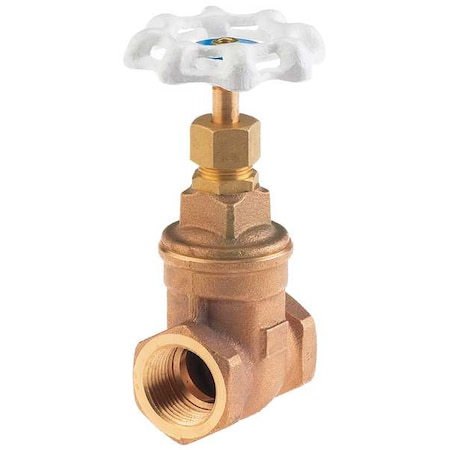 Gate Valve,1/4 In.,Bronze