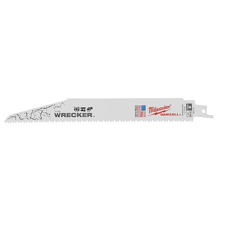 The WRECKER Multi-Material SAWZALL Blade 9" 7/11TPI 25pk