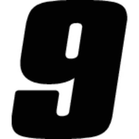 NumberLabel,Vinyl,4inH,2-3/4inW,PK3