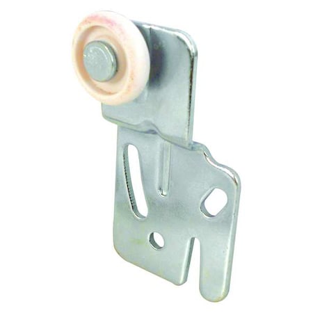 Front Closet Door Roller with 1/4 in. Offset and 7/8 in. Nylon Wheel (Single Pack)