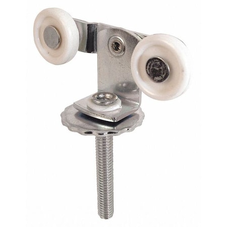3 in. Nylon Top Mount Closet Door Tandem Flat Rollers (Single Pack)