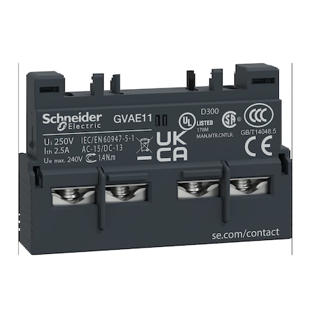 Auxillary Contact,2.5A,1NC,1NO