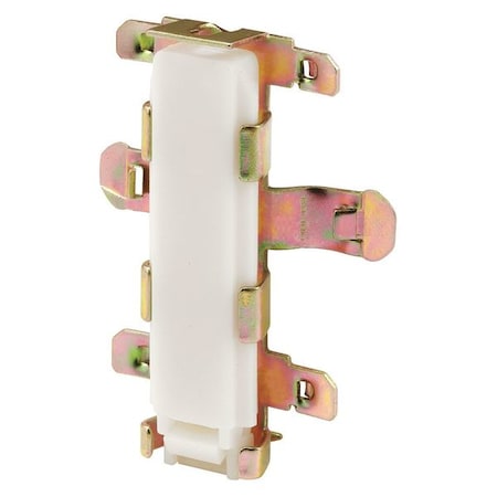 Closet Door Bottom Guide, Cox Door Systems, Plastic (2 Pack)