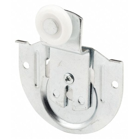 Closet Door Roller, Back, 3/8 in. Offset, 7/8 in. Nylon Wheel (2 Pack)