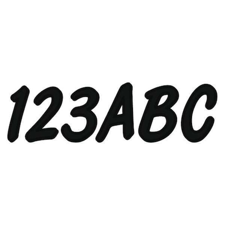 LetterandNumberLabelSet,3inH,1-3/8inW