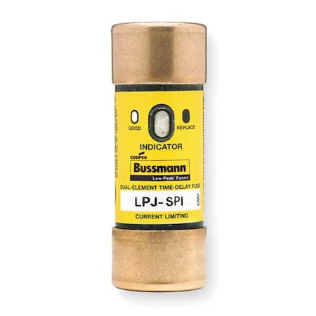UL Class Fuse, J Class, Time-Delay, 45A, 600V AC, Indicating