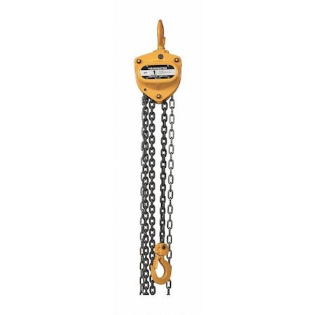 Manual Chain Hoist,2000lb,15ft. Lift
