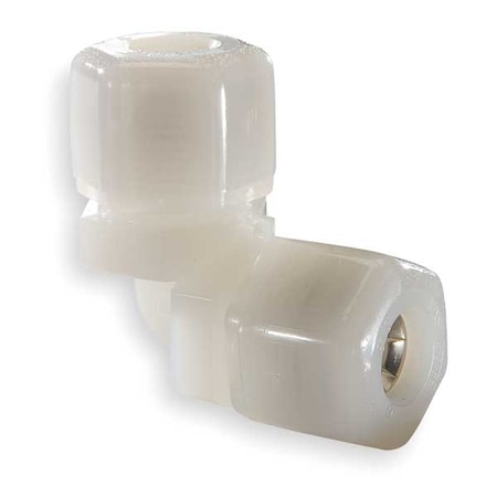 Elbow, Nylon, Comp. 1/2 in, FNPTF 3/8 in