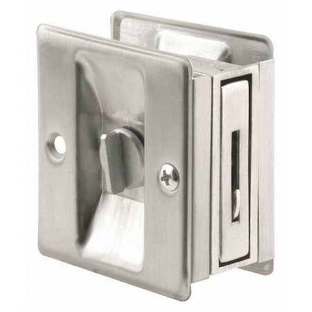 Pocket Door Lock/Pull,3-3/4" L
