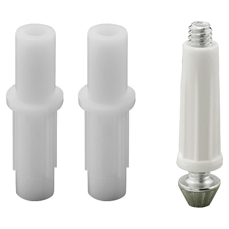 3/8 in. Bi-Fold Door Top/Bottom Pivot and Guide Set (1 Set)