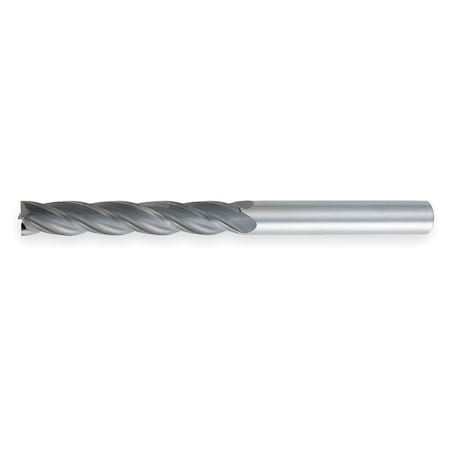 End Mill,XL,Carbide,1 In,4 FL,SGL Sq End