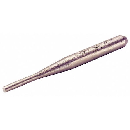 Round Pin Punch,3/8 x 7,Nonsparking
