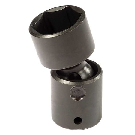 1/2 in Drive Flex Impact Socket 13/16 in Size 6 pt Standard Depth, Black Oxide