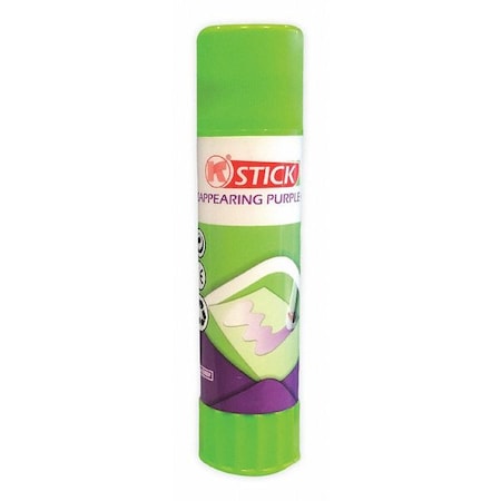 Glue Stick,0.80mm Dia.,Plastic,White,PK3
