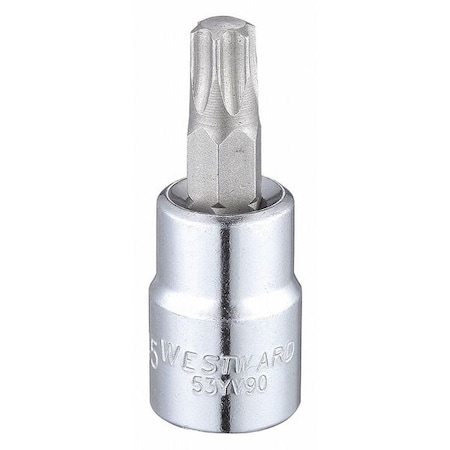 3/8 in Drive Torx(R) Socket Bit Torx(R) T45 Tip, 1 15/16 in L