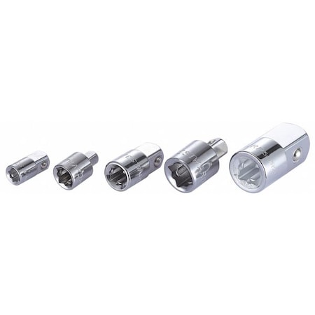 1/4", 3/8", 1/2" Drive SAE, 5 pcs