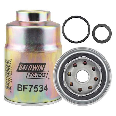 Fuel Filter,5-7/16 x 3-9/16 x 5-7/16 In