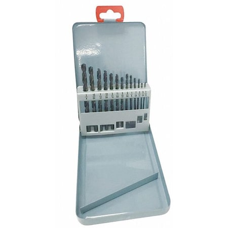 13pc. HSS 135 Degrees Drill Bit Set