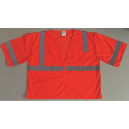 U-Block Vest, Class3 Orange/Red, 4XL