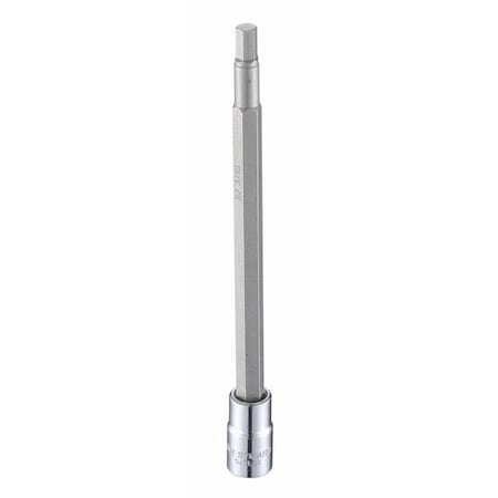 1/4 in Drive Hex Socket Bit SAE 3/16 in Tip, 4 3/4 in L