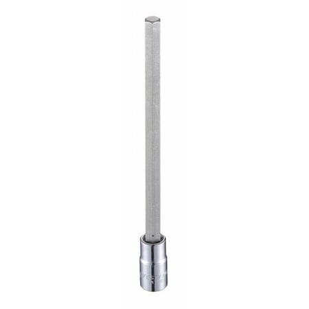1/4 in Drive Hex Socket Bit SAE 1/4 in Tip, 4 3/4 in L