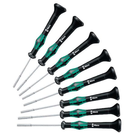 Precision Nut Driver Set,8 Pieces,SAE