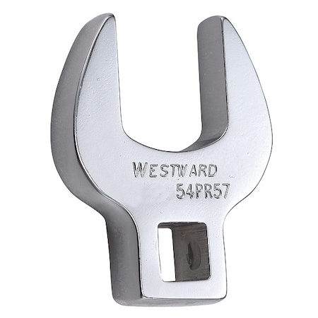 Crowfoot Socket Wrench,21mm Socket, Crwft Wrnch,Stl,DrvSz 3/8",HdSz 21mm