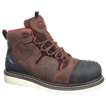 Men's 6-Inch Work Boot, 13, Composite Toe, 6 in H, Brown, A7506