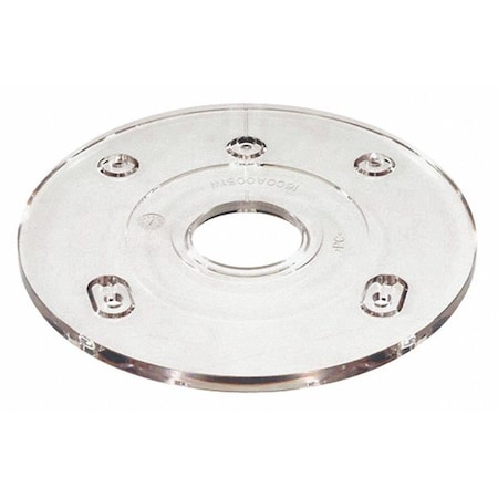 Palm Router Subbase,Plastic,11-3/4" W