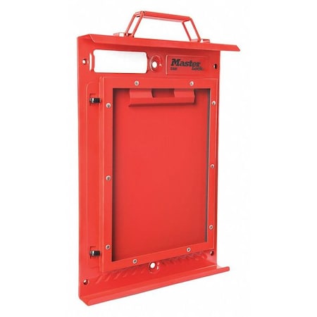 Portable Lockout Kit,Red,Case 17-3/8" H