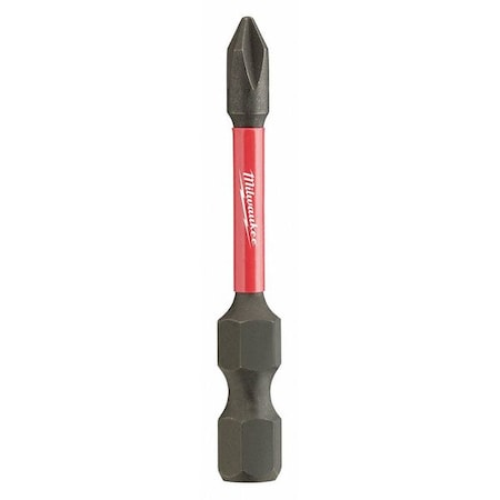 SHOCKWAVE 2" Impact Phillips No. 1 Power Bit, PK25