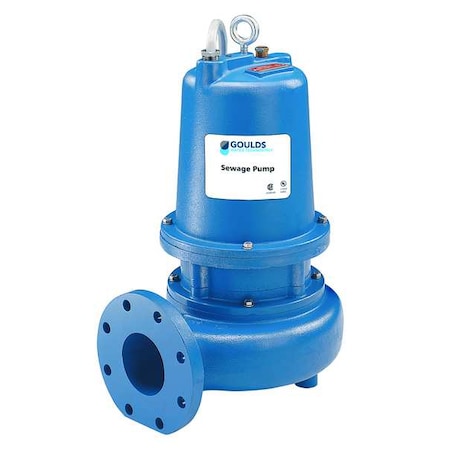 2 HP 3" Manual Submersible Sewage Pump 230V