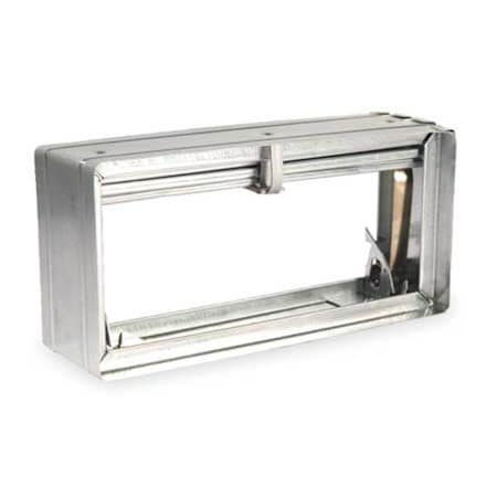 Rectangular Fire Damper,11-3/4x13-3/4 In