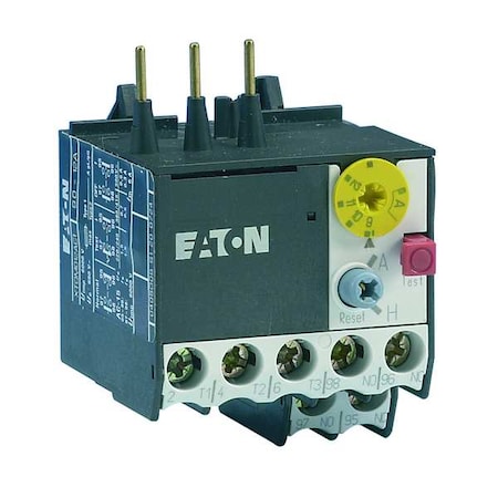 Overload Relay, 1NC/1NO, 0.16 A Min current, 0.24 A Max current