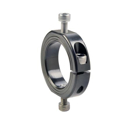 Mountable Collar, 1pc Clamp, Bore 1.5000", Anod Aluminum, OD 60mm
