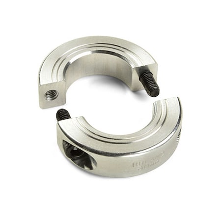 Balanced Shaft Collar, 2pc, Bore 0.2500", Aluminum, OD 5/8"