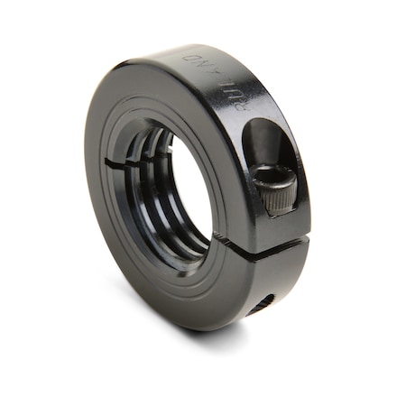 Left Hand Threaded Collar, Bore M8x1.25, Steel, OD 18mm