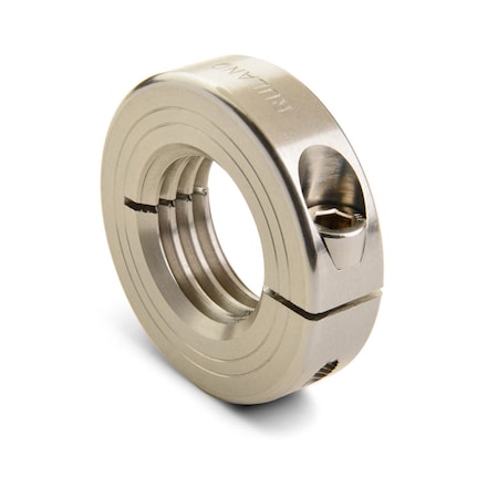 Acme Threaded Collar, 3/8"-16, Stainless Steel, OD 7/8",ATCL-6-16-SS