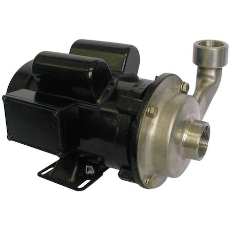 Pump, Centrifugal, SS, 1 HP, 1 PH