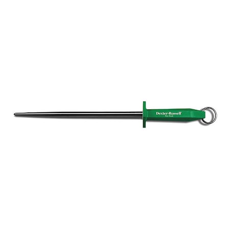Sharpening Steel,SS,Course,10 In,Green