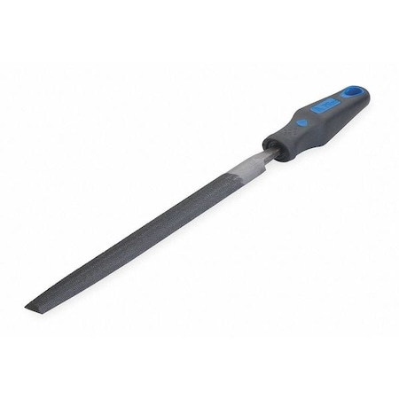 Half Round File,6 In. L,Ergo Handle