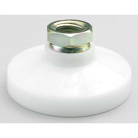 Leveling Mount, Boltless, 1/4-20, 1 in Base, Load Capacity: 200 lb