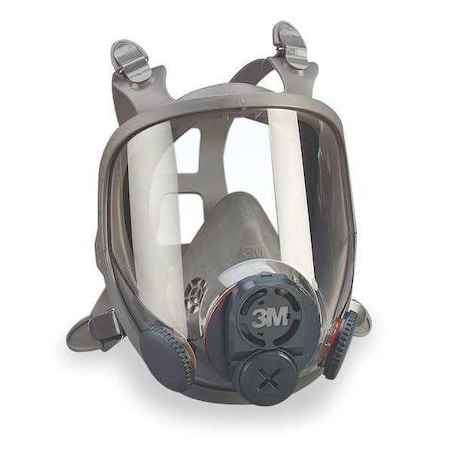 Full Face Respirator, Advantage 6000, Not Rated, Bayonet, Size, L 0 Cartridges Included