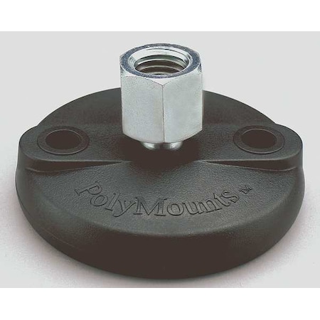 Leveling Mount,Boltless,5/8-11,4 in Base