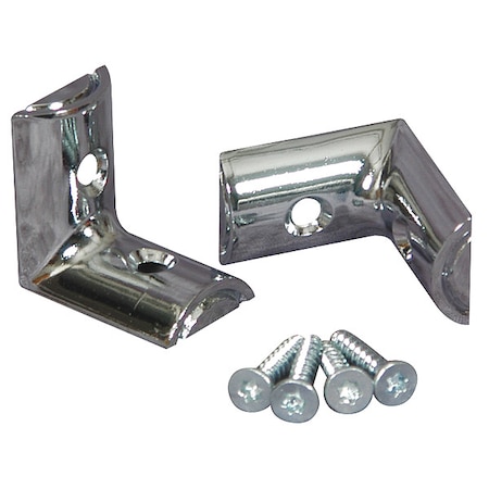 Zamac Inline Bracket, For Steel Partition