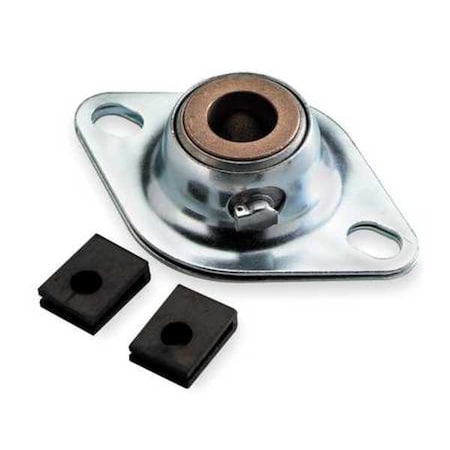 4X816 Flange Mount Bearing (2 Bolt)