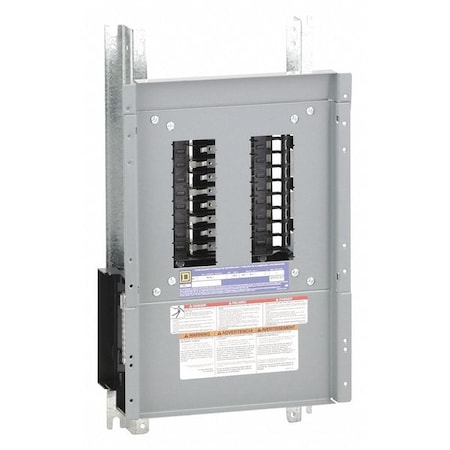 Panelboard Interior, QHB, QOB, QOB-VH, 18 Spaces, 100A, 120/240V AC, Convertible Main Lug, 1 Phase
