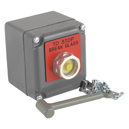Control Station, Dead-End, Button, Yellow