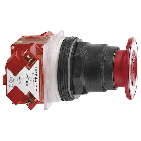 Push Button Operator, 30 mm, 1NC, Red
