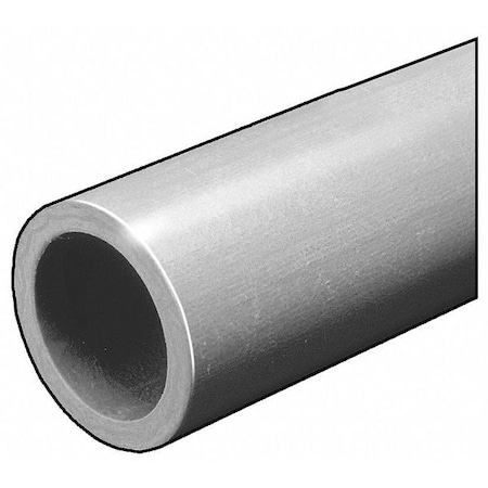 RD Tube,ISOFR,Gry,1.5 ODx1/8 In Wall,5Ft